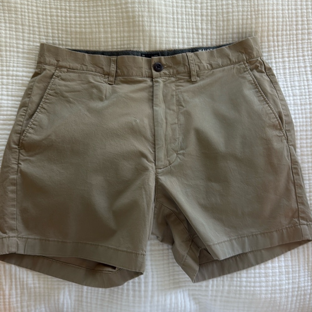 J. Crew Tan Chino Shorts